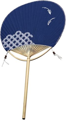 Toyvian Japanese Round Fan Handmade Fan for Women for Summer for Weddings and Classical Dance in Saudi Arabia