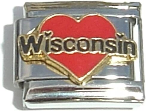 NewCharms Wisconsin Italian Charm in Saudi Arabia
