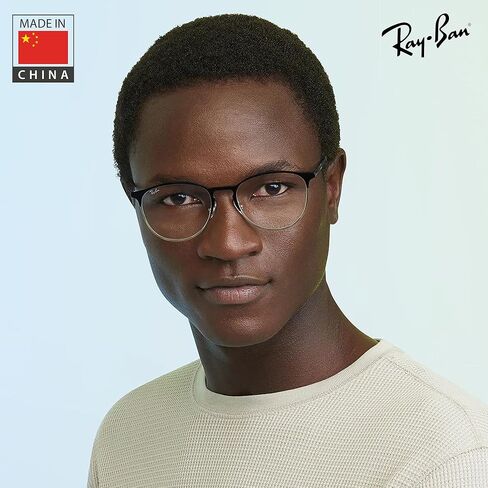 نظارة Ray-Ban RB6375 معدنية على شكل فانتوس مع مجموعة النظارات الرسمية in Kuwait
