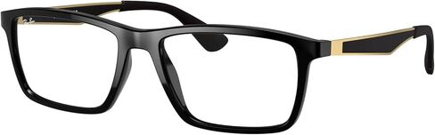 مجموعة النظارات Ray-Ban 7056: 7056 7056 5644 أسود مطفي مقاس 55 ملم ومجموعة تنظيف النظارات in Saudi Arabia