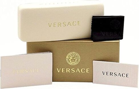 Versace VE3340U - GB1 Eyeglass Frame BLACK w/DEMO LENS 55mm in Saudi Arabia