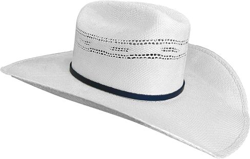 XL Genuine Leather Western Hat Band for Cowboy Hats – 5/16" Slim Strap with Engraved 3-Piece Buckle – Adjustable Cowboy Hat Accessory for Men & Women in Saudi Arabia
