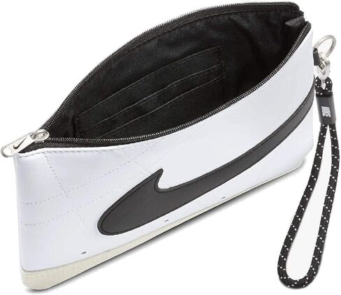 Nike Blazer Wristlet Clutch Bag Unisex White Black, white black in Kuwait