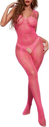 Lingeire for Woman Sexy Bodysuit Bodystockings Fishnet Tights Rave Outfits in Saudi Arabia