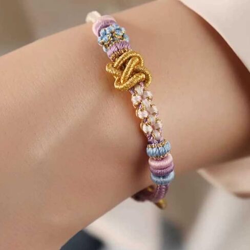 Lucky Bracelet For Women love bracelet Handmade Red String For Good Luck and Protection DIY Hand Braided Rope Thread Tibetan in Saudi Arabia