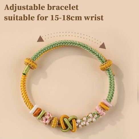 Lucky Bracelet For Women love bracelet Handmade Red String For Good Luck and Protection DIY Hand Braided Rope Thread Tibetan in Saudi Arabia