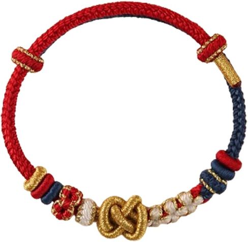 Lucky Bracelet For Women love bracelet Handmade Red String For Good Luck and Protection DIY Hand Braided Rope Thread Tibetan in Saudi Arabia