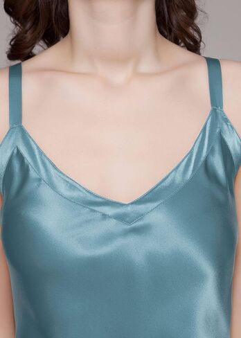 LilySilk Silk Nightgown for Women Mulberry Silk Maxi Fitted Dress Long Flowy for Spring Summer in Saudi Arabia