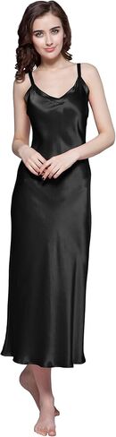 LilySilk Silk Nightgown for Women Mulberry Silk Maxi Fitted Dress Long Flowy for Spring Summer in Saudi Arabia