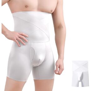 Men's Shapewear Boxer Brief X-band Girdle for Men Tummy Control Compression Short Body Slim Underwear Nylon Stretchy in Kuwait