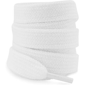 5/8"(15mm) Wide Thick Cotton Shoe Laces for Sneakers, Fat Chunky Shoelaces Replacement Strings for Old School Shoes in Kuwait