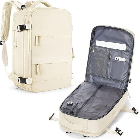 wepadre Vacuum Backpack Travel with Pump Airbag Travel Backpack with Vacuum System Vacpack Compression Backpacks Mochila de Viaje Compresion al Vacio Pink in Saudi Arabia