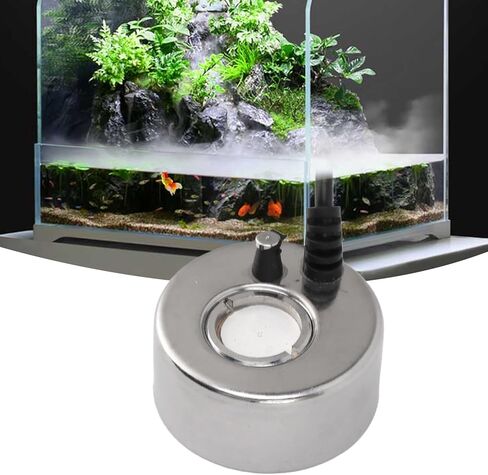 Landscape Mist Maker, DC 12V Interface Indoor Fountain Atomizer Humidifier Fog Making Machine for Rockery Fishtank Birdbath Decor in Saudi Arabia