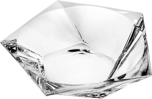 World Gifts Ocean Collection Modern Crystal Hand-Crafted Decorative Bowl - 14 Inches Bowl in Saudi Arabia