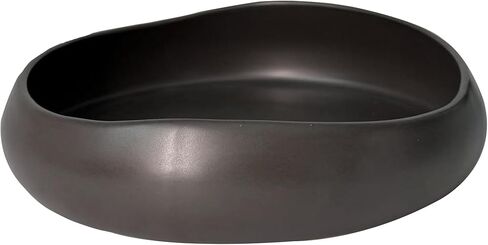 Decorative Bowl Free-Form Rim Glazed Ceramic Fruit Bowl for Kitchen Counter Ceramic Dining Room Table Centerpiecekey Bowl for Entryway Table|Dishwasher & Microwave Safe in Saudi Arabia