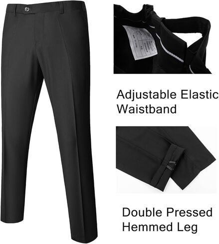 UNINUKOO Mens Floral Suits 3 Piece Tuxedo Suit Slim Fit Jacquard Tux Suit Set Shawl Lapel for Wedding Prom Suit in Saudi Arabia
