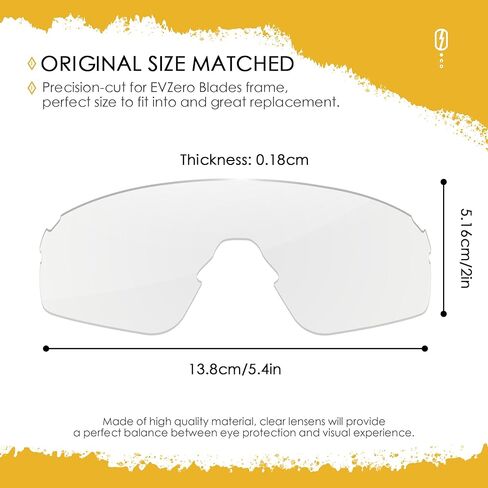 عدسات بديلة ANSI Z87.1 لنظارات Oakley EV Zero Blades الشمسية in Kuwait