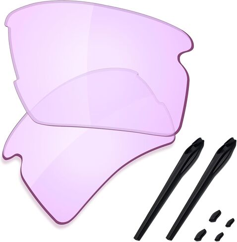 SAUCER Premium Replacement Lenses & Rubber Kits for Oakley Flak 2.0 XL OO9188 Sunglasses in Saudi Arabia