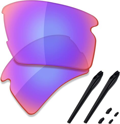 SAUCER Premium Replacement Lenses & Rubber Kits for Oakley Flak 2.0 XL OO9188 Sunglasses in Saudi Arabia