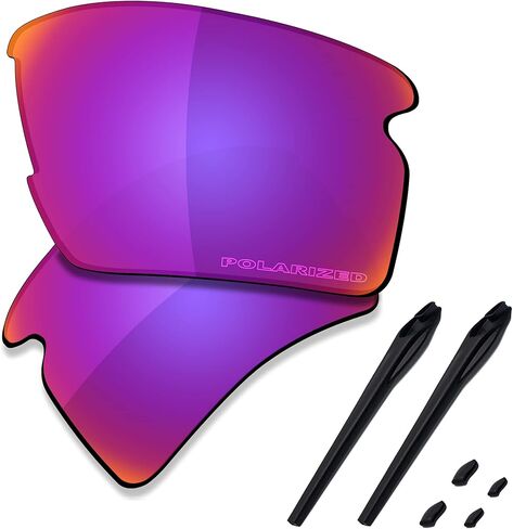SAUCER Premium Replacement Lenses & Rubber Kits for Oakley Flak 2.0 XL OO9188 Sunglasses in Saudi Arabia