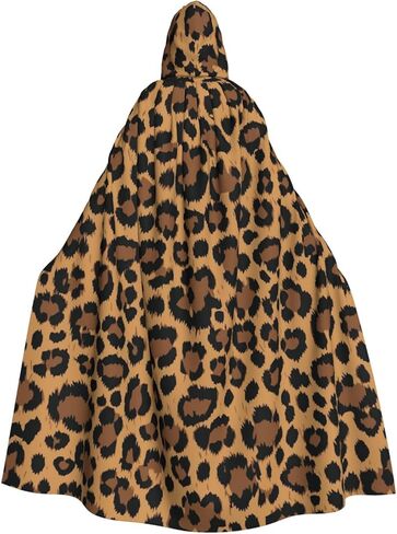 Halloween Hooded Cape for Women Men Wild Animal Hooded Cloak Jungle Cosplay Costumes in Saudi Arabia