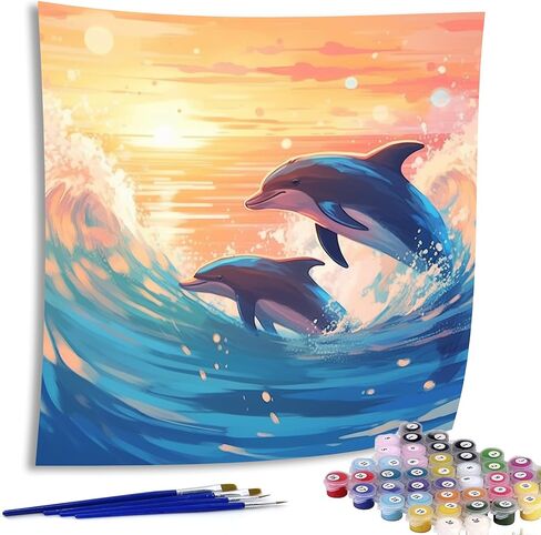 Diymood Paint by Numbers Kits for Adults Coffee, DIY Oil Painting Starry Sky Acrylic Paint by Number for Adults Beginner with Brushes for Home Wall Decor 16x20 inch in Saudi Arabia