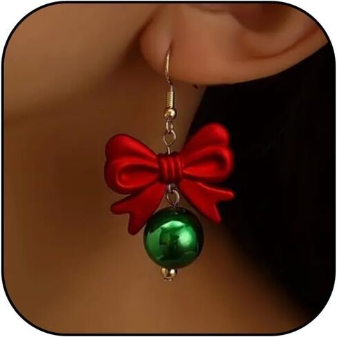Bow Earrings Valentines Earrings for Women Valentines Day Dress Shirt Outfits Party Wear Valentine Day Gifts in Saudi Arabia