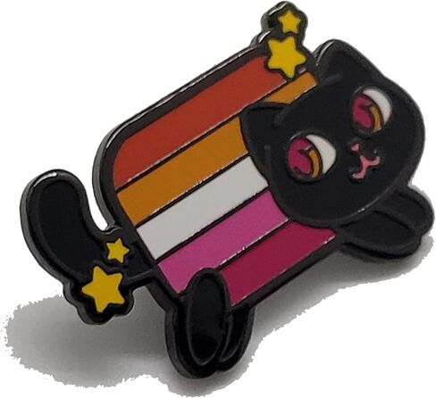 Nyan Cat فخر المينا دبوس ميمي كيتي في قوس قزح عبر Pansexual ثنائي الجنس مثليه لا جنسي غير ثنائي Aromantic فخر العلم الألوان lgbtq + in Kuwait