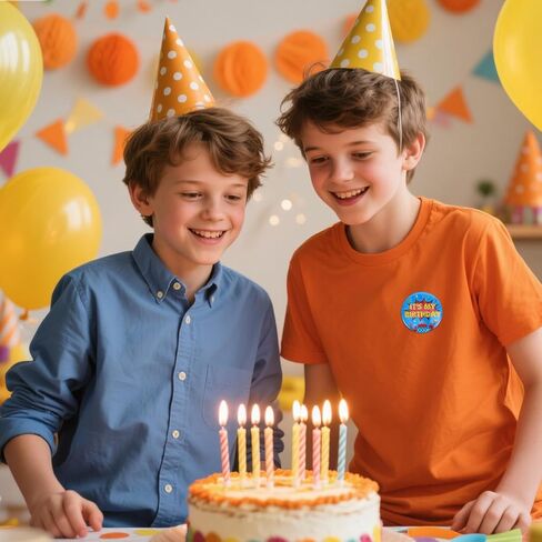 It's My Birthday Pin for Boys & Girls, Game Theme Birthday Badge Cute Button Pin Tag for Party Celebrations & Decoration Supplies in Saudi Arabia