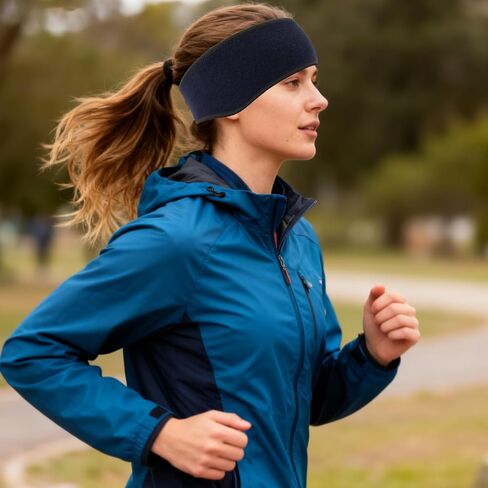 3 Pcs Ear Warmers Fleece Headband Winter Ear Warmer Headband Fleece Running Ear Muffs for Men Women Running Sport in Saudi Arabia