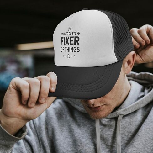 Knower of Stuff Fixer of Things Handyman Dad Father Day Hat for Women Fashion in Saudi Arabia