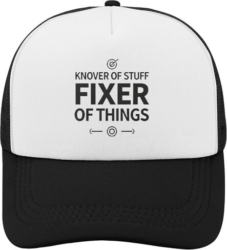 Knower of Stuff Fixer of Things Handyman Dad Father Day Hat for Women Fashion in Saudi Arabia