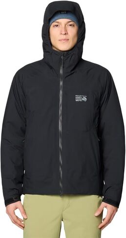 Mountain Hardwear Men's Stretch Ozonic Insulated Jacket, Black, X-Large in Saudi Arabia