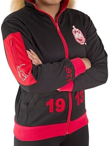 Delta Sigma Theta Sorority Elite Track Jacket Medium in Saudi Arabia