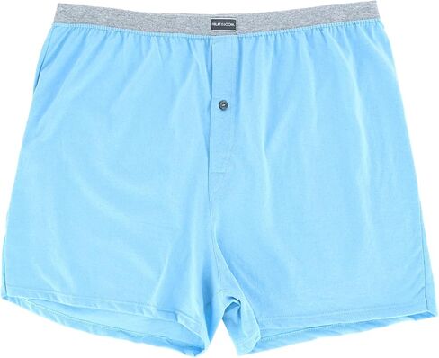 Fruit Of The Loom Mens Big Knit Boxers 4 Pack, 2XL, Assorted in Saudi Arabia