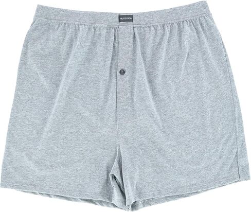 Fruit Of The Loom Mens Big Knit Boxers 4 Pack, 2XL, Assorted in Saudi Arabia