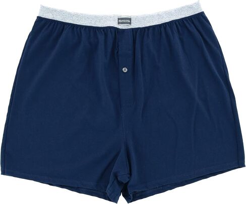 Fruit Of The Loom Mens Big Knit Boxers 4 Pack, 2XL, Assorted in Saudi Arabia