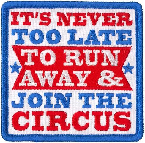 Hot Leathers PPL9827 Join The Circus 3"x 3" Patch - 3 Width x 3 Height Inches in Saudi Arabia