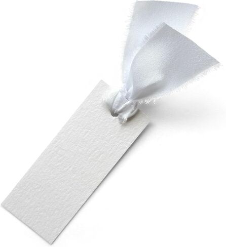 40 Pcs Place Cards for Table Setting - 3.94"X1.57" Table Name Cards with Dusty Green Ribbon Name Tags for Wedding Dinner Party Events in Saudi Arabia