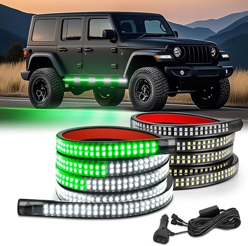 Nilight شاحنة الباب الخلفي ضوء الشريط 7 بوصة الألومنيوم الإطار صف مزدوج 60 LED الأحمر تشغيل الفرامل ضوء العنبر إشارات بدوره متتابعة ستروب ضوء بار لشاحنة مقطورة عقبة البضائع الناقل الأمتعة رف in Saudi Arabia