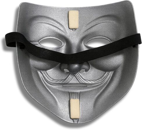 أقنعة أزياء مستوحاة من قناع الهاكر المجهول عالي الجودة وV for Vendetta in Kuwait