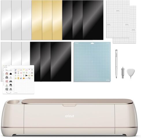 صانع Cricut 4 - آلة القطع الذكية (Seashell) | حزمة المحتوى الرقمي - تتضمن صورًا في تطبيق مساحة التصميم in Kuwait