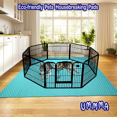 Extra Large 82" x 102"– Heavy Absorbent, Leakproof Under Pads - Washable & Reusable, Anti-Slip, Ultra-Soft - Waterproof Protection for Beds, Furniture, Pets, Kids, Seniors & More in Saudi Arabia