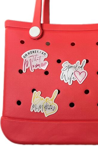 3Pcs Cute Western Cowgirl Highland Cow Flower Beach Charms for Women Bogg Bag Accessories Tote Rubber Beach Bag in Saudi Arabia