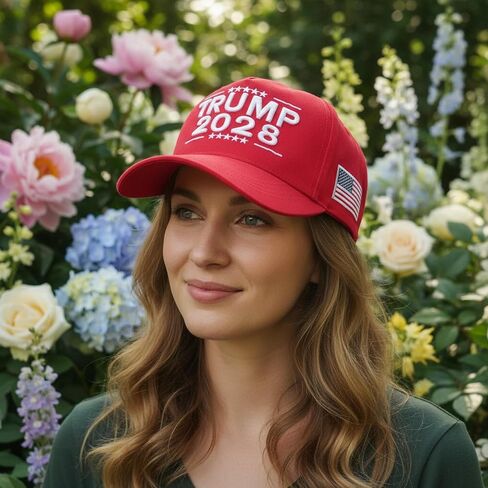 45 47 Trump 2028 Hat, Adjustable Golf Baseball Cap, Embroidered Trucker Hat for Women & Men in Saudi Arabia