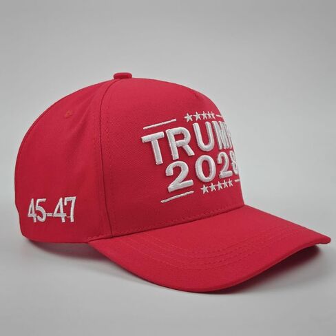 45 47 Trump 2028 Hat, Adjustable Golf Baseball Cap, Embroidered Trucker Hat for Women & Men in Saudi Arabia
