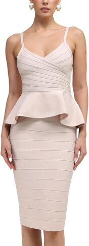 Classic Contour Bandage Top and Skirt Two Piece Set Ceremonial Gown for Presiding Officers in Saudi Arabia