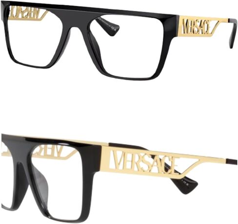 VERSACE VE3326U 90s Vintage Logo Eyeglass with Luxury Eyewear kit in Saudi Arabia
