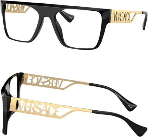 VERSACE VE3326U 90s Vintage Logo Eyeglass with Luxury Eyewear kit in Saudi Arabia