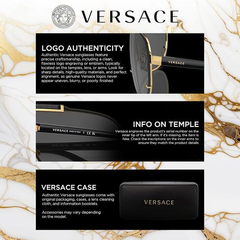VERSACE VE3326U 90s Vintage Logo Eyeglass with Luxury Eyewear kit in Saudi Arabia
